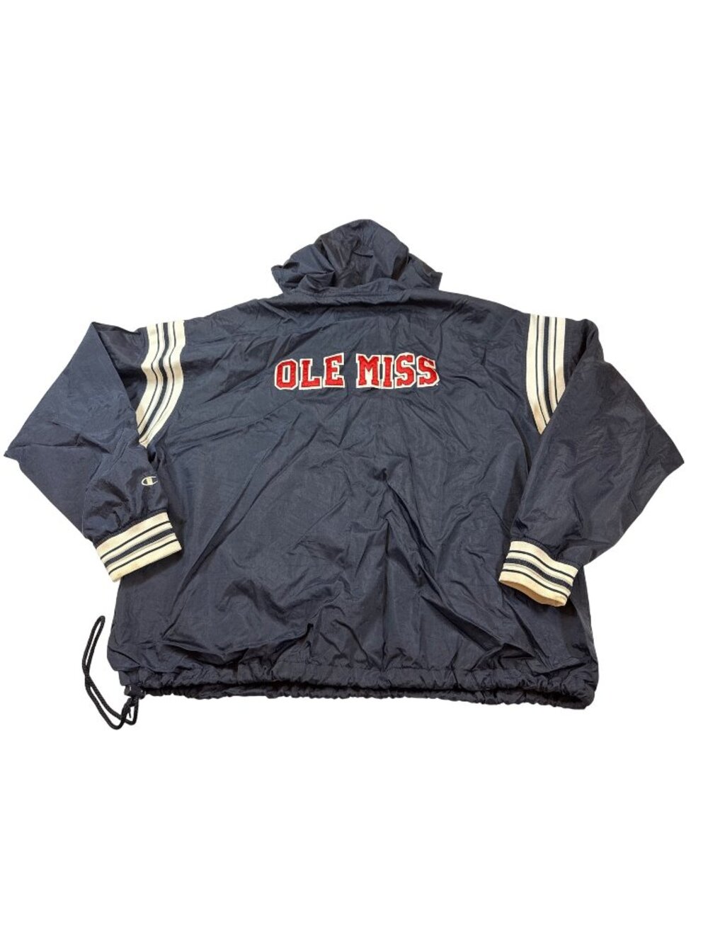 Vintage Mens Champion Ole Miss SEC Authentic Windbreaker Pullover XXL (MM506)